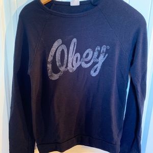 🌻2/$55🌻Obey crewneck sweater